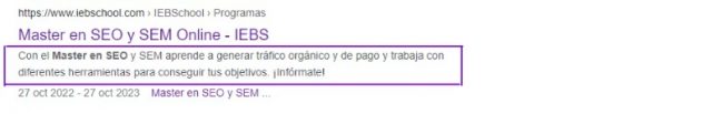 ¿Qué es la meta descripción y cómo mejorarla?